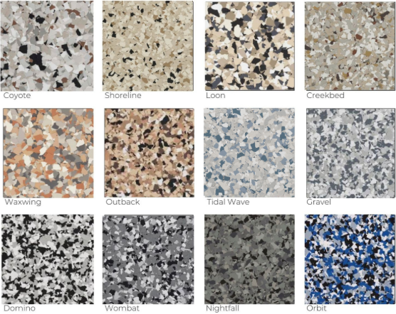 Flake Color Options